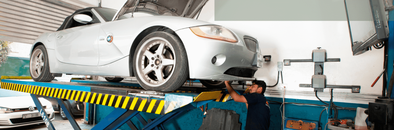 car repair auto repair workshop garage in Sharjah