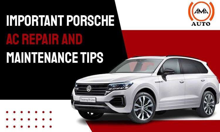 Porsche AC Repair garage in Sharjah