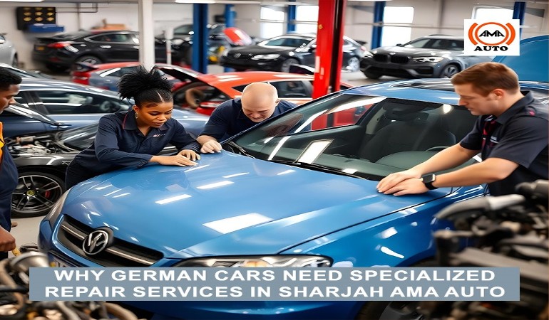 Why German Cars Need Specialized Repair Services in Sharjah Ama Auto